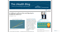 Desktop Screenshot of chealthblog.connectedhealth.org